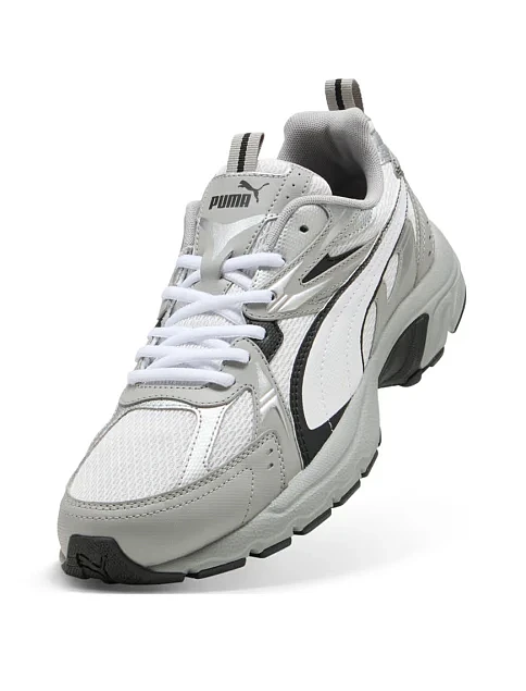 Женские кроссовки PUMA Milenio Tech текстильные серые - фото 4 - Miraton