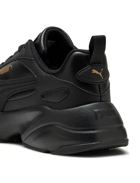 Жіночі кросівки PUMA Cassia 2.0 L з екошкіри чорні - фото 6 - Miraton