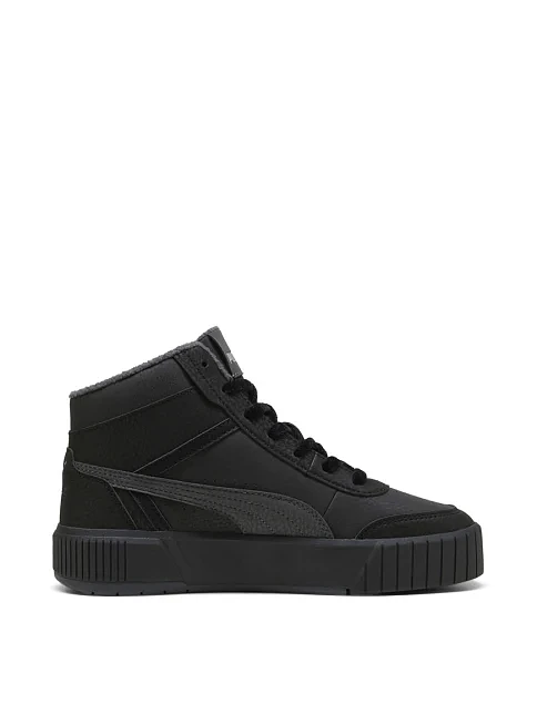 Жіночі черевики PUMA Carina Mia з екошкіри чорні - фото 1 - Miraton