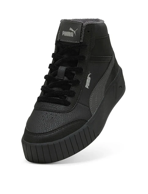 Жіночі черевики PUMA Carina Mia з екошкіри чорні - фото 4 - Miraton