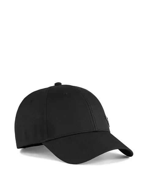 Кепка PUMA ESS METAL PUMA CAT BB Cap текстильная черная - фото 1 - Miraton