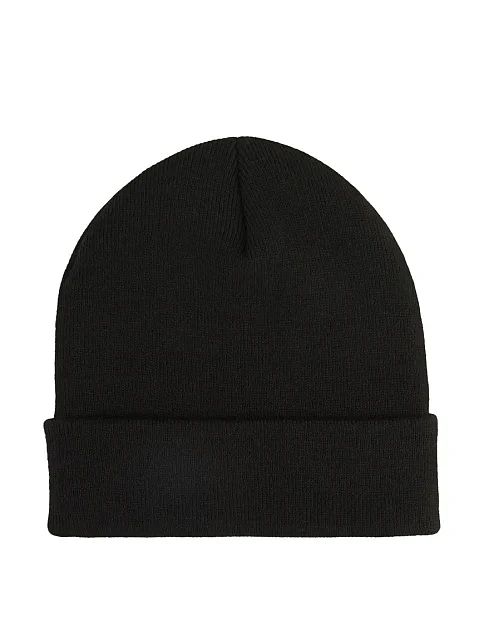 Шапка PUMA METALPUMACAT HighCrownBeanie текстильная черная - фото 2 - Miraton