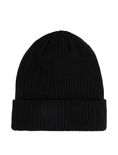 Шапка PUMA ESS High Crown Beanie текстильная черная - фото 2 - Miraton