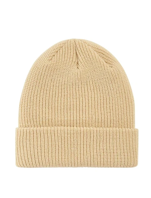 Шапка PUMA ESS High Crown Beanie текстильная бежевая - фото 2 - Miraton