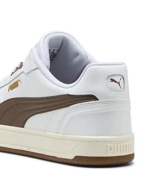 Мужские кеды PUMA Caven 2.0 Lux кожаные белые - фото 6 - Miraton