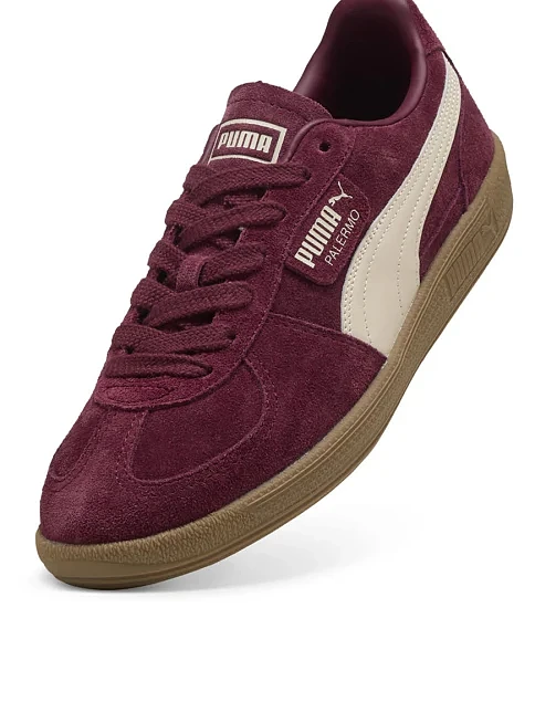 Жіночі кеди PUMA Palermo шкіряні червоні - фото 5 - Miraton