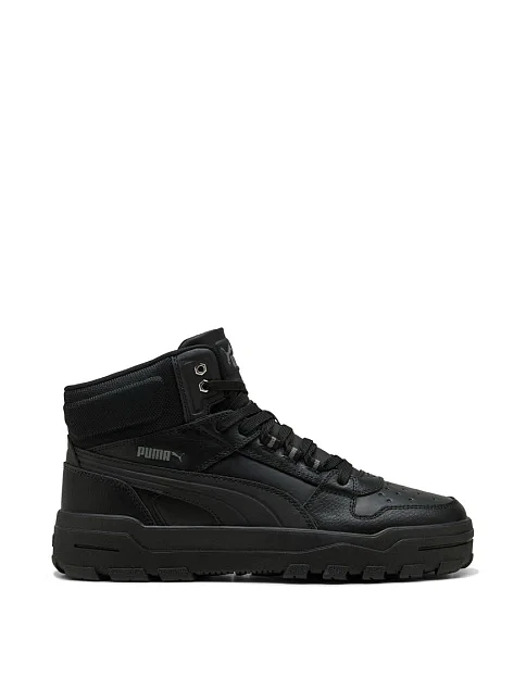 Мужские ботинки PUMA Rebound Abrupt кожаные черные - фото 1 - Miraton