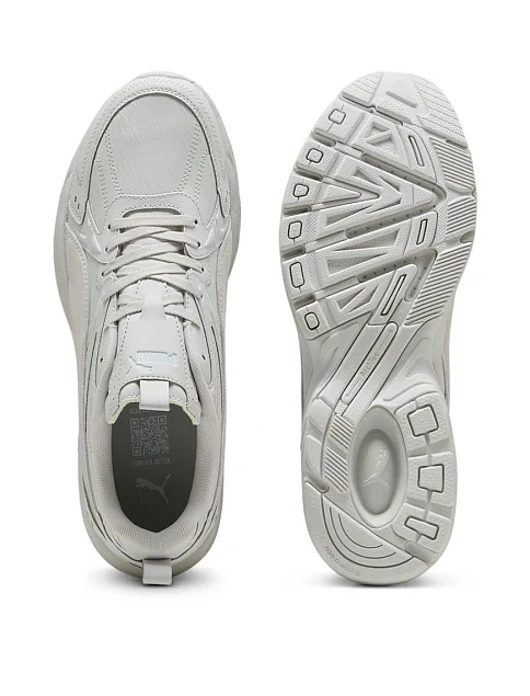 Женские кроссовки PUMA Milenio Tech L кожаные серые - фото 4 - Miraton