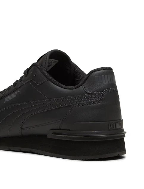 Чоловічі кросівки PUMA ST Runner v4 L шкіряні чорні - фото 6 - Miraton