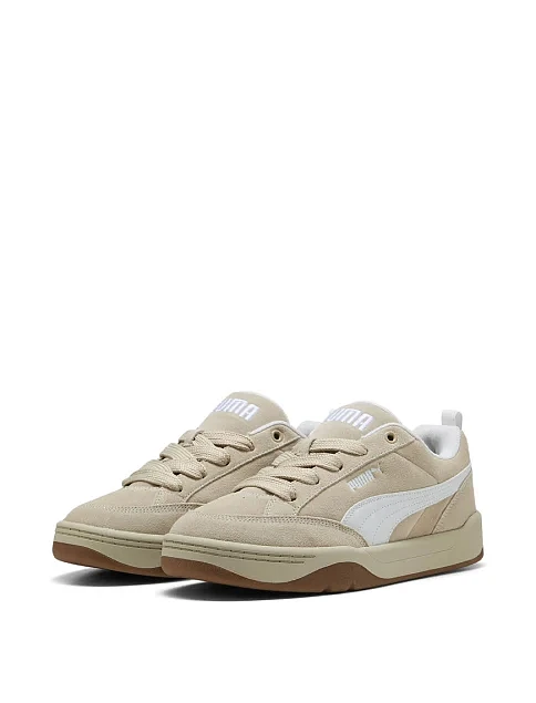 Жіночі кеди PUMA Park Lifestyle Raw шкіряні бежеві - фото 2 - Miraton