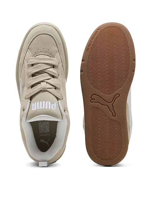 Жіночі кеди PUMA Park Lifestyle Raw шкіряні бежеві - фото 3 - Miraton