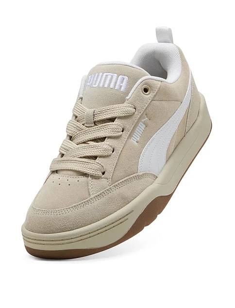 Жіночі кеди PUMA Park Lifestyle Raw шкіряні бежеві - фото 4 - Miraton