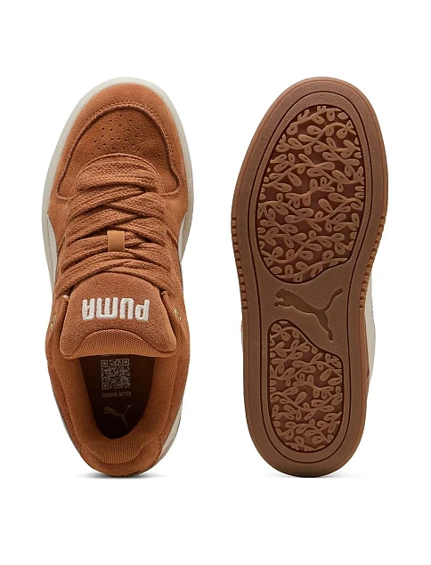 Жіночі кеди PUMA Park Luna SD шкіряні руді - фото 4 - Miraton