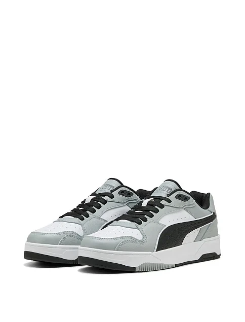 Чоловічі кеди PUMA RBD Break Low шкіряні сірі - фото 2 - Miraton