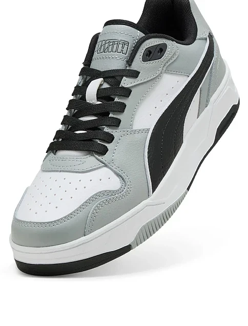 Чоловічі кеди PUMA RBD Break Low шкіряні сірі - фото 3 - Miraton