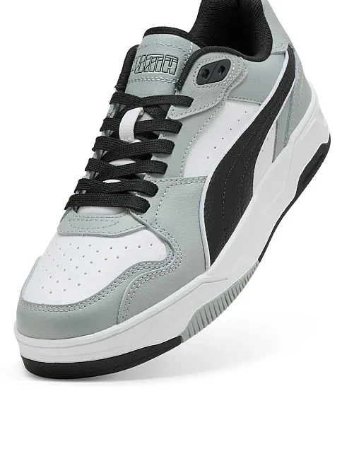 Чоловічі кеди PUMA RBD Break Low шкіряні сірі - фото 5 - Miraton