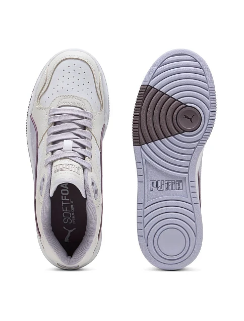 Жіночі кеди PUMA RBD Break Low шкіряні молочного кольору - фото 4 - Miraton