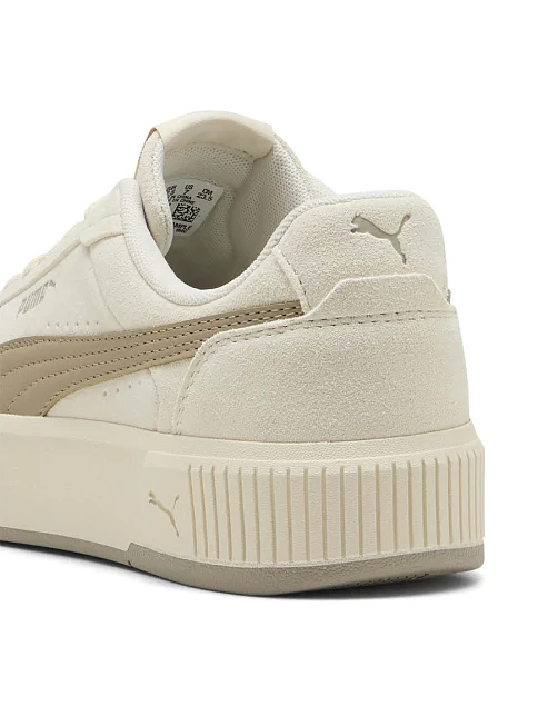 Жіночі кеди PUMA Carina Mia SD шкіряні бежеві - фото 6 - Miraton