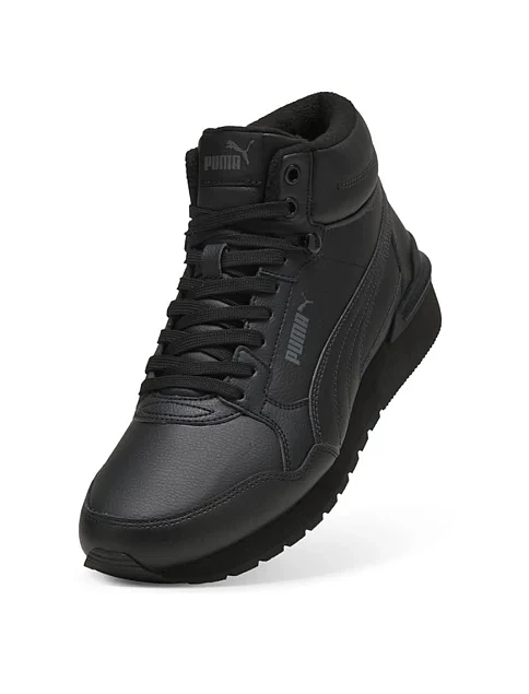 Чоловічі черевики PUMA ST Runner v4 Mid шкіряні чорні - фото 5 - Miraton