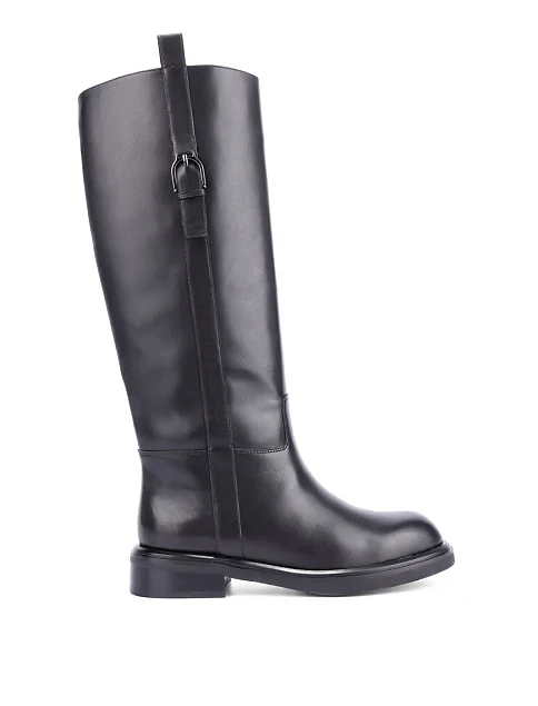 Жіночі чоботи Attizzare шкіряні чорні - фото 1 - Miraton