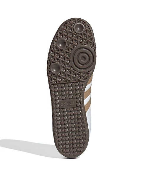 Женские кеды Adidas SAMBA OG кожаные белые - фото 6 - Miraton