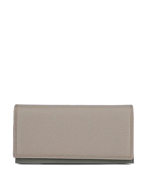 Кошелек на магните кожаный зеленый - фото 1 - Miraton