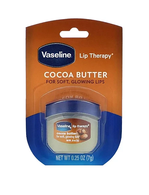 Бальзам для губ Carmex Vaseline Lip cocoa butter, 7 г. - фото 1 - Miraton