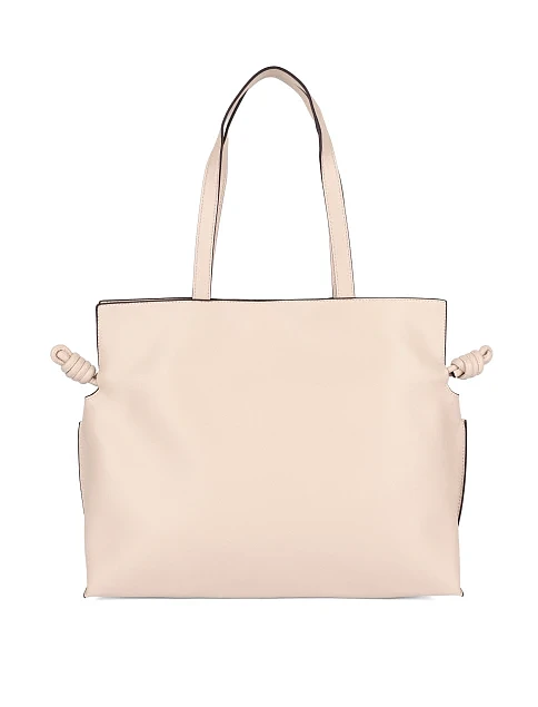 Женская сумка кожаная молочного цвета - фото 1 - Miraton