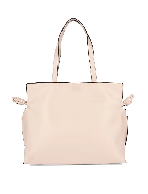 Женская сумка кожаная молочного цвета - фото 3 - Miraton