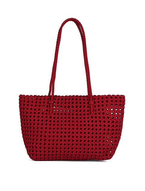 Женская сумка тканевая бордовая - фото 1 - Miraton