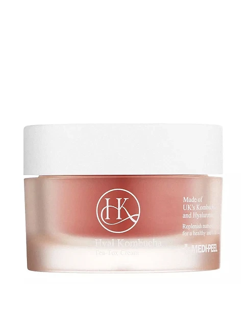 Ампульний крем для обличчя Medi Peel для підвищення еластичності шкіри з комбучею і гіалуроновою кис - фото 1 - Miraton