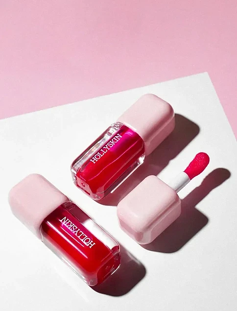 Бальзам для губ Hollyskin Peptide Lip Oil 007 Rosy Gleam, 4ml - фото 2 - Miraton