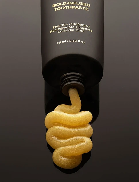 Зубна паста із колоїдним золотом, 75 мл - фото 2 - Miraton