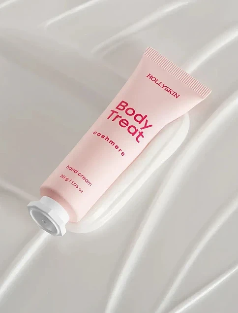 Живильний крем для рук Hollyskin Body Treat Cashmere, 30 g - фото 2 - Miraton