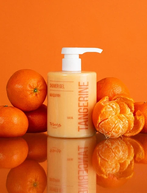Гель для душа Top Beauty мандарин, 500 мл - фото 2 - Miraton