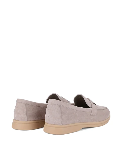 Женские слиперы велюровые бежевые - фото 4 - Miraton