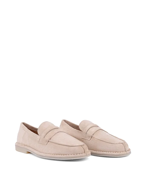 Жіночі сліпери велюрові бежеві - фото 3 - Miraton