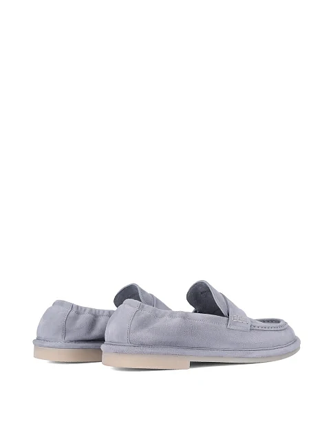 Женские слиперы велюровые голубые - фото 4 - Miraton