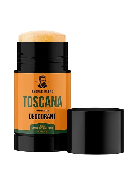 Дезодорант Barber Blend Toscana для чоловіків, 50 г - фото 1 - Miraton