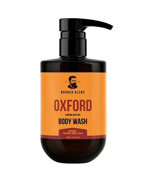 Парфюмированный гель для душа Barber Blend Oxford для мужчин, 500 мл - фото 1 - Miraton