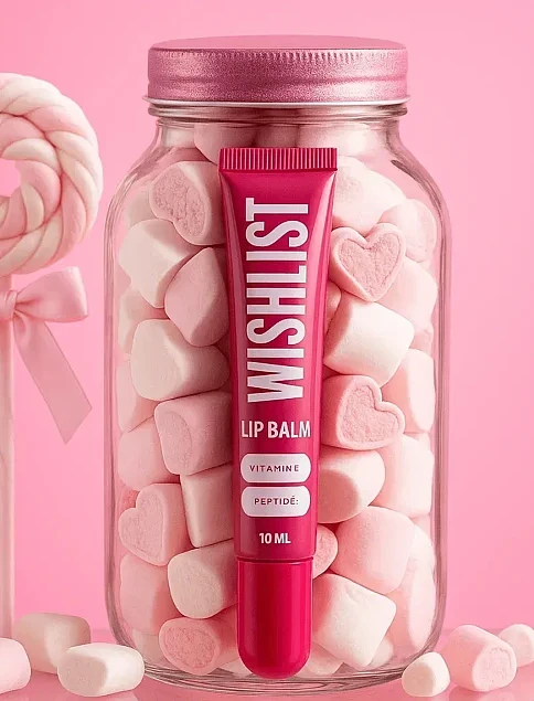 Бальзам-блиск для губ Ruby Nectar WiSHLiST Lip Gloss Balsam, 10 мл + Іграшка-брелок - фото 4 - Miraton