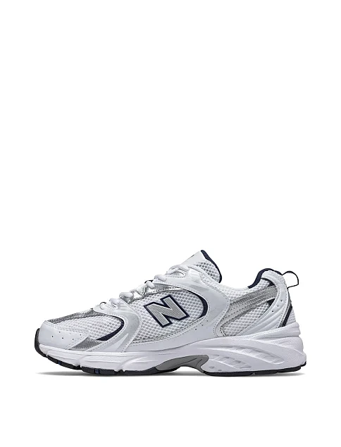 Мужские кроссовки New Balance 530 тканевые серые - фото 2 - Miraton