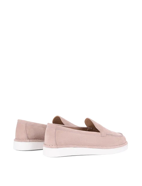 Женские слиперы велюровые бежевые - фото 4 - Miraton