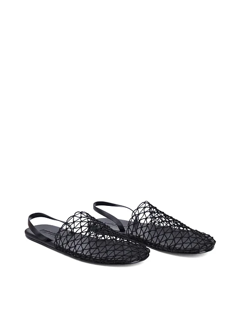 Женские слиперы тканевые черные - фото 3 - Miraton