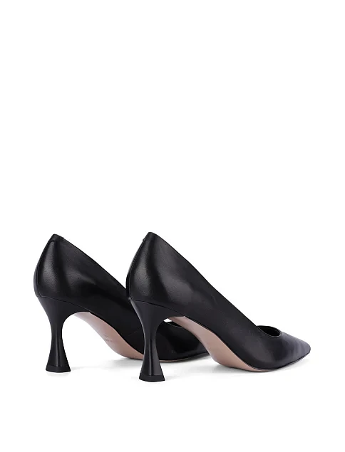 Жіночі туфлі шкіряні чорні - фото 4 - Miraton