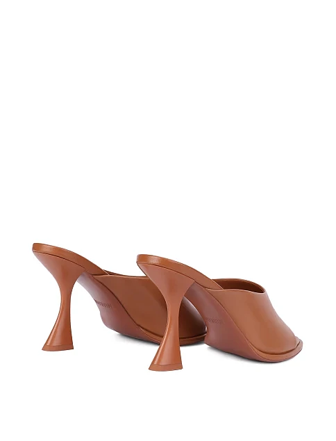 Жіночі сабо шкіряні бежеві - фото 4 - Miraton