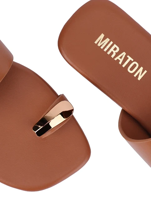 Шлепанцы MIRATON - фото 6 - Miraton