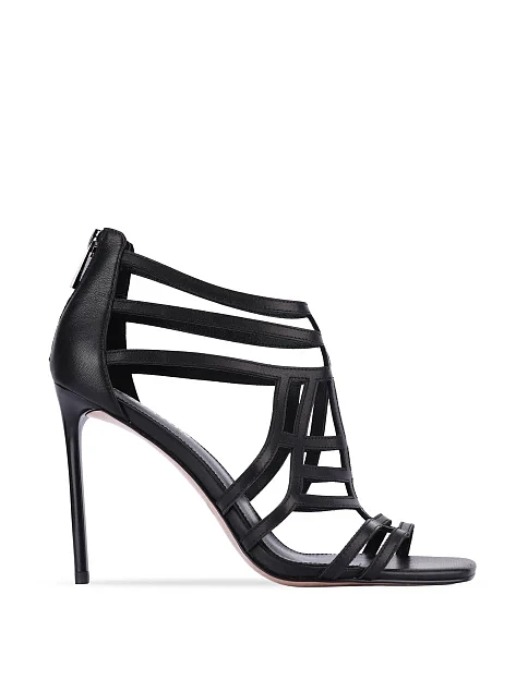 Жіночі черевики шкіряні чорні - фото 1 - Miraton