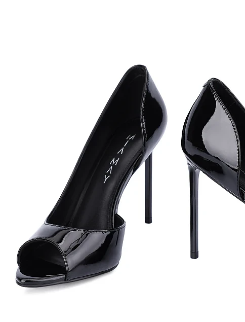 Жіночі шкіряні туфлі чорні - фото 5 - Miraton