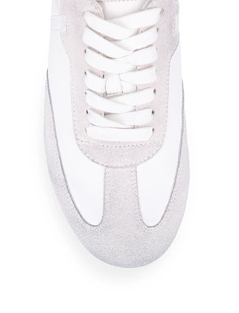 Жіночі кросівки шкіряні білі - фото 5 - Miraton